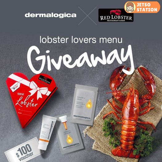Dermalogica x Red Lobster 有獎遊戲送情人節套餐