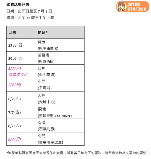 免費換領 道地清麥茶