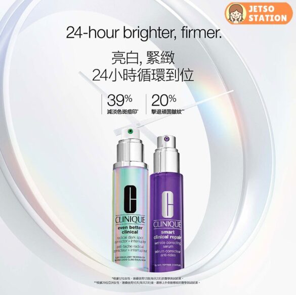 免費換領 CLINIQUE皇牌雙精華體驗裝