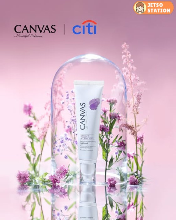 免費換領 CANVAS 煥膚亮肌金面膜10ml 一支