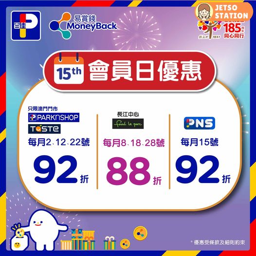 百佳月月賞：2026年1月優惠券
