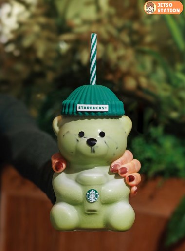 星巴克 Bearista玻璃咖啡杯今日登場！