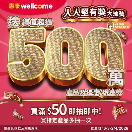 惠康：今期精選優惠 (8/3)