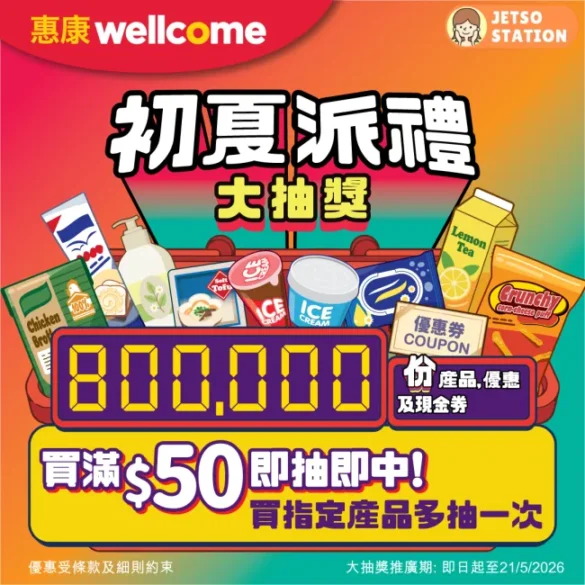 惠康：買一送一優惠 (26/4)