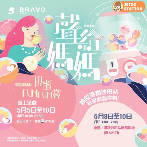 MTR港鐵 聲給媽媽線上遊戲 免費送20 MTR分