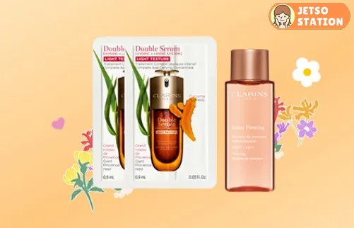 CLARINS X POP MART期間限定店 免費換領 CLARINS 煥肌彈潤體驗套裝