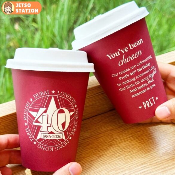 Pret 40周年 免費送咖啡